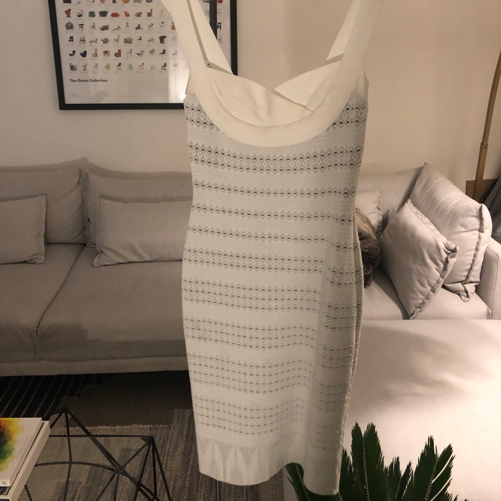 Herve leger bandage dress in white with tag!!!